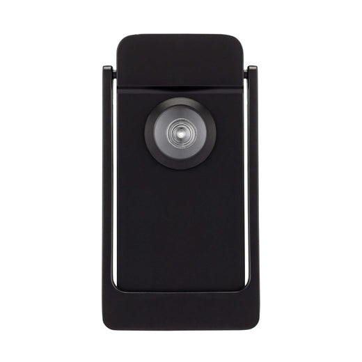 Contemporary Door Knocker Viewer, 4 1/8 In. With 1/2 In. Bore 180 Degree Viewer