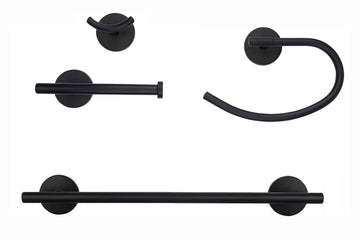 Boca Grande Satin Nickel Bathroom Hardware Set