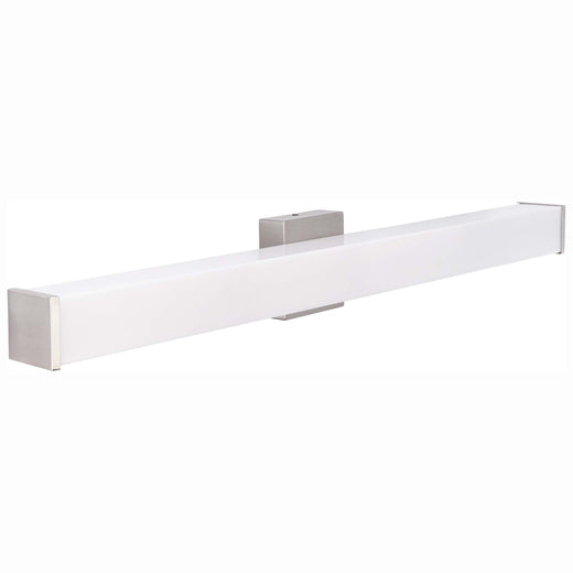 Bathroom Vanity Light Bar, Integrated LED, Square Lens, 36 In. Wide