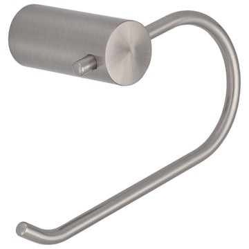 Image Of Toilet Paper Holder -  European -  Clearwater Bathroom Hardware Set - Satin Nickel Finish - Harney Hardware