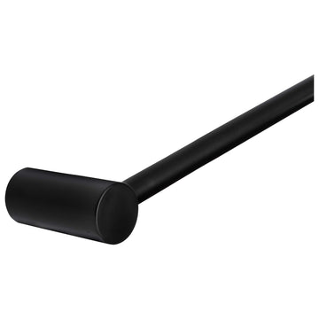 Image Of Towel Bar -  18 In. -  Clearwater Bathroom Hardware Set - Matte Black Finish - Harney Hardware