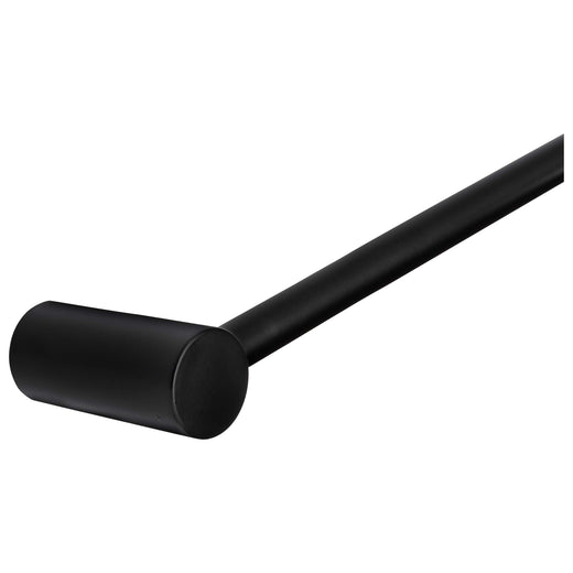 Image Of Towel Bar -  18 In. -  Clearwater Bathroom Hardware Set - Matte Black Finish - Harney Hardware