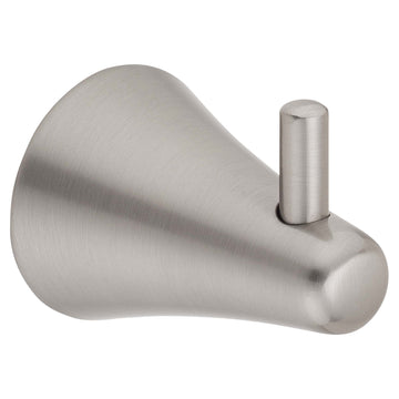 Image Of Robe Hook / Towel Hook -  Duval Bathroom Hardware Set - Satin Nickel Finish - Harney Hardware