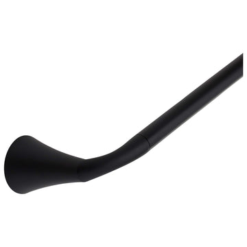 Image Of Towel Bar -  24 In. -  Duval Bathroom Hardware Set - Matte Black Finish - Harney Hardware