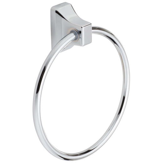 Image Of Towel Ring -  Sea Breeze Bathroom Hardware Set - Chrome Finish - Harney Hardware