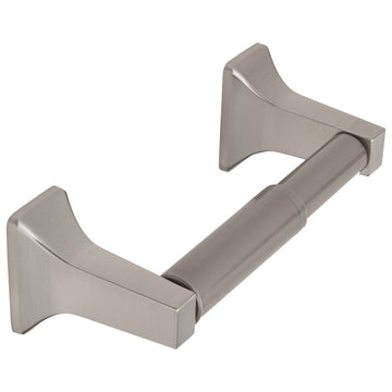 Image Of Toilet Paper Holder -  Sea Breeze Bathroom Hardware Set - Satin Nickel Finish - Harney Hardware