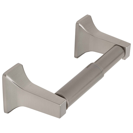 Image Of Toilet Paper Holder -  Sea Breeze Bathroom Hardware Set - Satin Nickel Finish - Harney Hardware