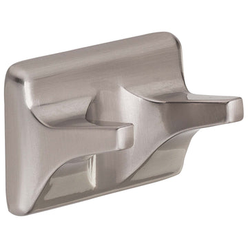 Image Of Robe Hook / Towel Hook -  Sea Breeze Bathroom Hardware Set - Satin Nickel Finish - Harney Hardware