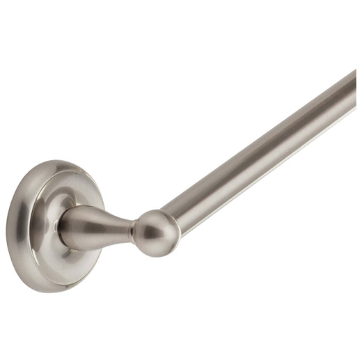 Image Of Towel Bar -  24 In. -  Portsmouth Bathroom Hardware Set - Satin Nickel Finish - Harney Hardware
