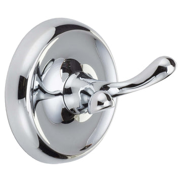 Image Of Robe Hook / Towel Hook -  Portsmouth Bathroom Hardware Set - Chrome Finish - Harney Hardware