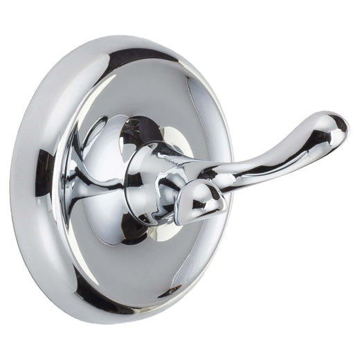 Image Of Robe Hook / Towel Hook -  Portsmouth Bathroom Hardware Set - Chrome Finish - Harney Hardware