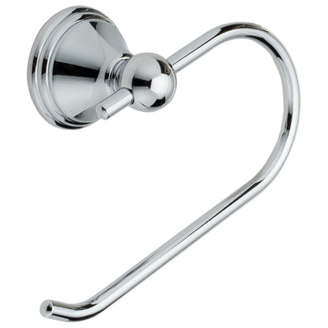 Image Of Toilet Paper Holder -  European -  Alexandria Bathroom Hardware Set - Chrome Finish - Harney Hardware
