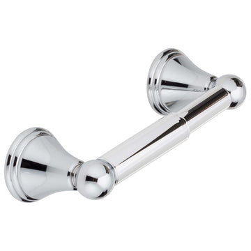 Image Of Toilet Paper Holder -  Alexandria Bathroom Hardware Set - Chrome Finish - Harney Hardware