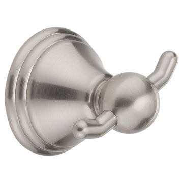 Image Of Robe Hook / Towel Hook -  Alexandria Bathroom Hardware Set - Satin Nickel Finish - Harney Hardware