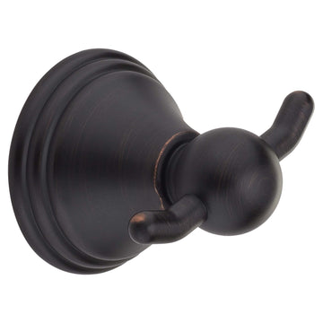 Image Of Robe Hook / Towel Hook -  Alexandria Bathroom Hardware Set - Venetian Bronze Finish - Harney Hardware