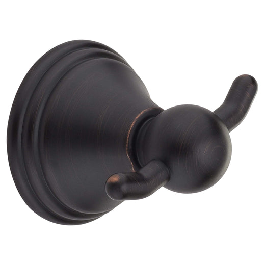 Image Of Robe Hook / Towel Hook -  Alexandria Bathroom Hardware Set - Venetian Bronze Finish - Harney Hardware