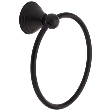 Image Of Towel Ring -  Alexandria Bathroom Hardware Set - Venetian Bronze Finish - Harney Hardware