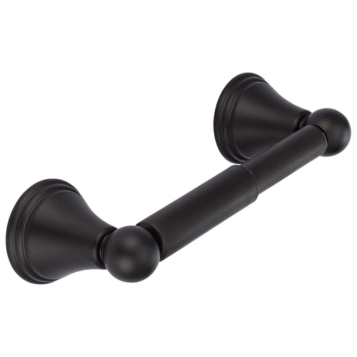 Image Of Toilet Paper Holder -  Alexandria Bathroom Hardware Set - Matte Black Finish - Harney Hardware