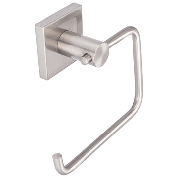 Image Of Towel Ring -  Daytona Bathroom Hardware Set - Satin Nickel Finish - Harney Hardware