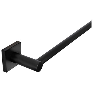 Image Of Towel Bar -  18 In. -  Daytona Bathroom Hardware Set - Matte Black Finish - Harney Hardware