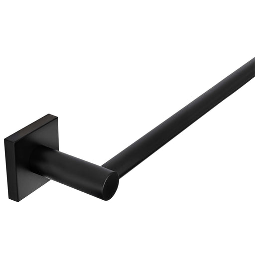 Image Of Towel Bar -  18 In. -  Daytona Bathroom Hardware Set - Matte Black Finish - Harney Hardware