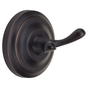 Image Of Robe Hook / Towel Hook -  Savannah Bathroom Hardware Set - Venetian Bronze Finish - Harney Hardware
