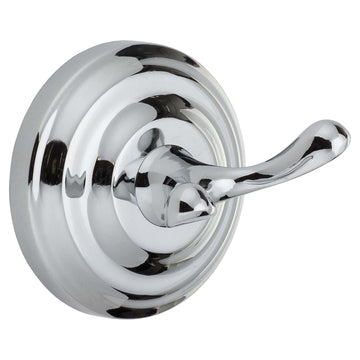 Image Of Robe Hook / Towel Hook -  Savannah Bathroom Hardware Set - Chrome Finish - Harney Hardware