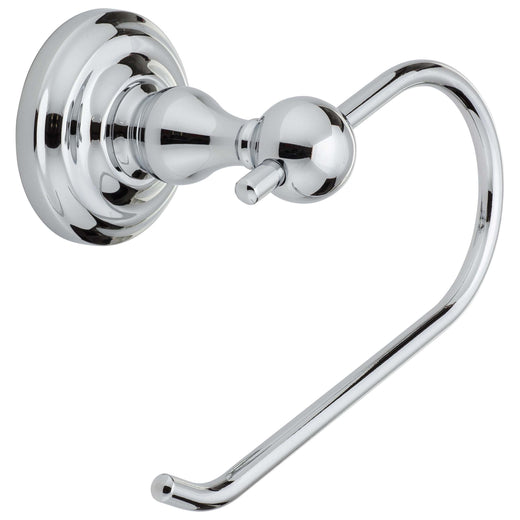 Image Of Toilet Paper Holder -  European -  Savannah Bathroom Hardware Set - Chrome Finish - Harney Hardware