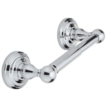 Image Of Toilet Paper Holder -  Savannah Bathroom Hardware Set - Chrome Finish - Harney Hardware