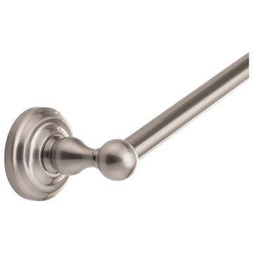 Image Of Towel Bar -  30 In. -  Savannah Bathroom Hardware Set - Satin Nickel Finish - Harney Hardware