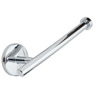 Image Of Toilet Paper Holder -  European -  Boca Grande Bathroom Hardware Set - Chrome Finish - Harney Hardware