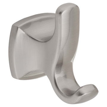 Image Of Robe Hook / Towel Hook -  Wynwood Bathroom Hardware Set - Satin Nickel Finish - Harney Hardware