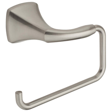 Image Of Toilet Paper Holder -  European -  Wynwood Bathroom Hardware Set - Satin Nickel Finish - Harney Hardware