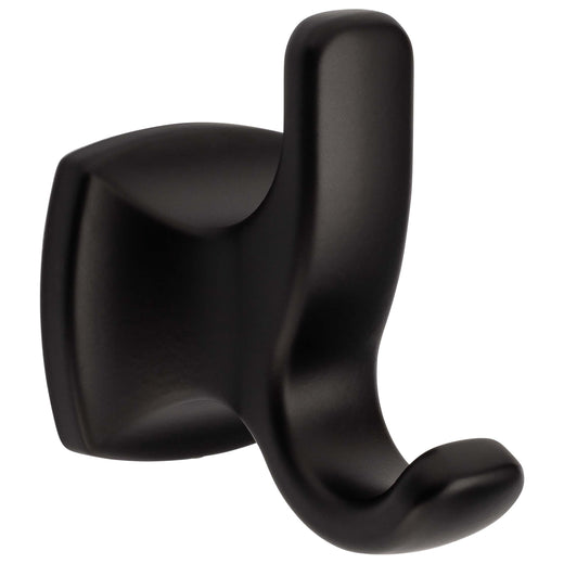 Image Of Robe Hook / Towel Hook -  Wynwood Bathroom Hardware Set - Matte Black Finish - Harney Hardware