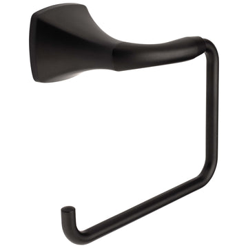 Image Of Towel Ring -  Wynwood Bathroom Hardware Set - Matte Black Finish - Harney Hardware