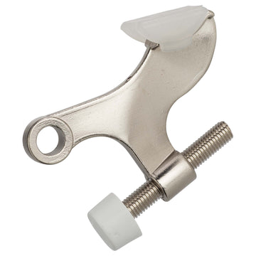 Image Of Hinge Pin Stop - Satin Nickel Finish - Harney Hardware