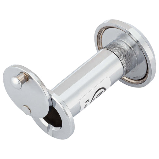 Image Of Door Peephole Viewer -  With 1/2 In. Bore 180 Degree UL Fire Rated Viewer - Chrome Finish - Harney Hardware
