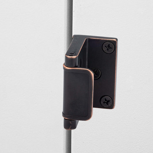 Image Of Security Door Guard -  Commercial - Venetian Bronze Finish - Harney Hardware