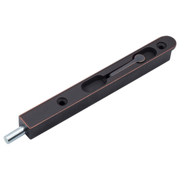 Image Of Flush Bolt -  7 In. X 3/4 In. - Venetian Bronze Finish - Harney Hardware