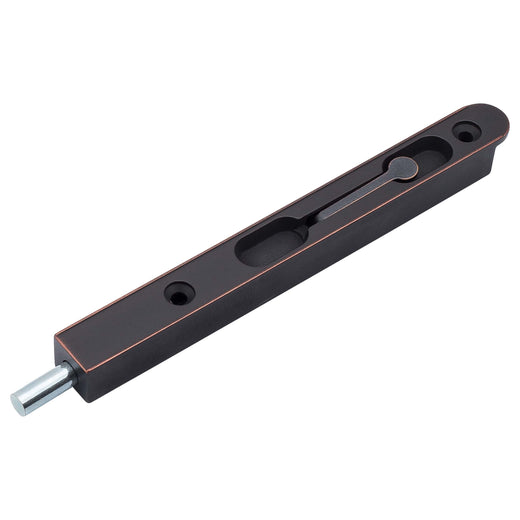 Image Of Flush Bolt -  7 In. X 3/4 In. - Venetian Bronze Finish - Harney Hardware