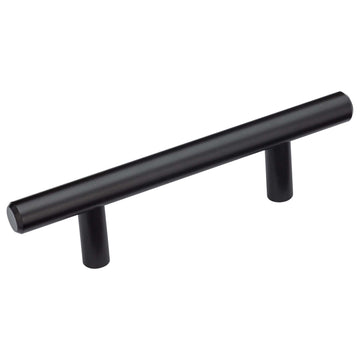 Image Of Cabinet Bar Pull -  3 In. Center To Center - Matte Black Finish - Harney Hardware