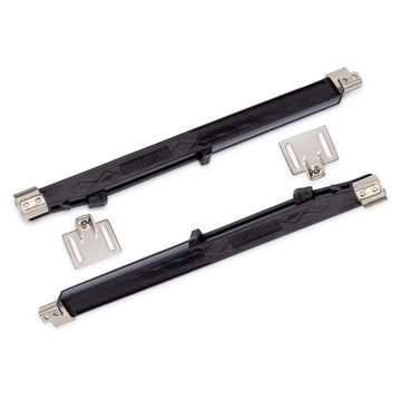 Image Of Barn Door Soft Close Kit - Satin Nickel Finish - Harney Hardware