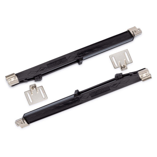 Image Of Barn Door Soft Close Kit - Satin Nickel Finish - Harney Hardware