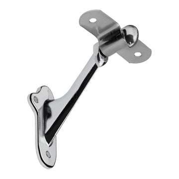 Image Of Handrail Bracket - Chrome Finish - Harney Hardware
