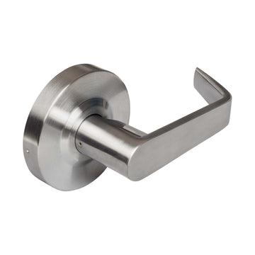 Image Of Commercial Door Lever Inactive / Dummy Function -  UL Fire Rated -  ANSI 2 -  Vigilant Collection - Satin Chrome Finish - Harney Hardware