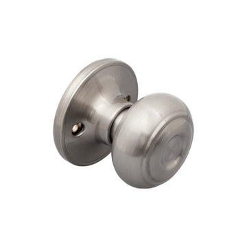 Image Of Door Knob Inactive / Dummy Function Callista Collection - Satin Nickel Finish - Harney Hardware