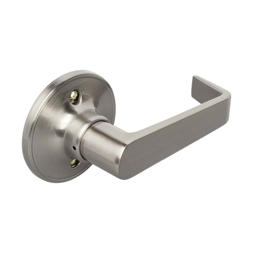 Image Of Door Lever Inactive / Dummy Function Largo Collection - Satin Nickel Finish - Harney Hardware