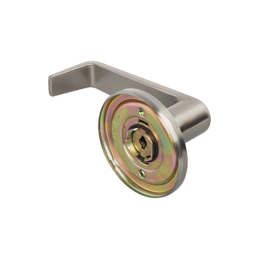 Image Of Door Lever Inactive / Dummy Function Largo Collection - Satin Nickel Finish - Harney Hardware