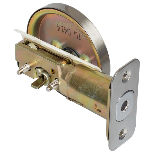 Image Of Single Sided Keyless Deadbolt - Satin Nickel Finish - Harney Hardware