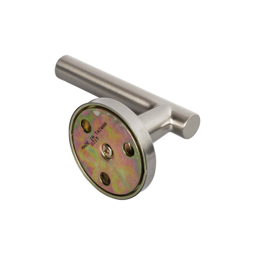Image Of Door Lever Inactive / Dummy Function Contemporary Style Riley Collection - Satin Nickel Finish - Harney Hardware